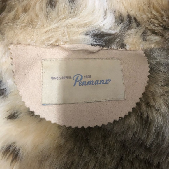 Vintage fur, suede coat - Picture 5 of 8